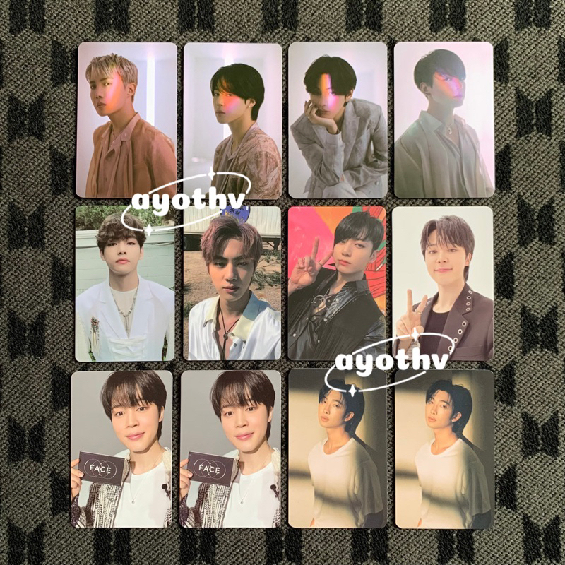 [OFFICIAL] PHOTOCARD PC BTS KIM NAMJOON / RM SEOKJIN / JIN JHOPE JIMIN TAEHYUNG / V JUNGKOOK LUCKY D