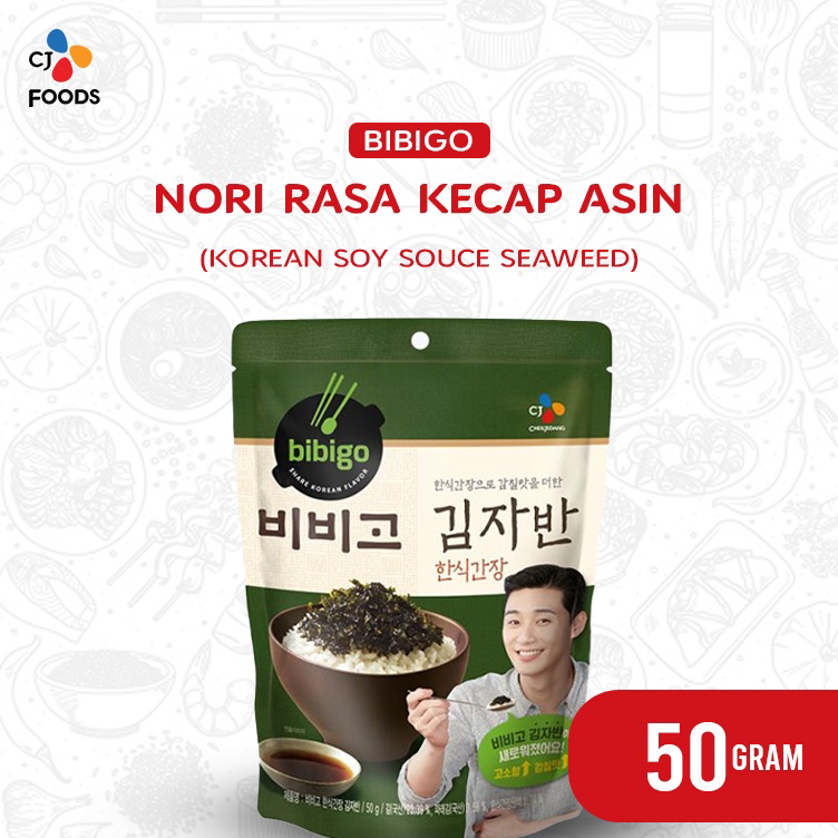 

Murah Banget BIBIGO Nori Rasa Kecap Asin / Korean Soy Sauce Seaweed 50 Gram Jual