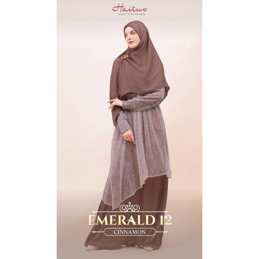 GAMIS HAITWO EMERALD 012 / GAMIS HAITWO TERBARU