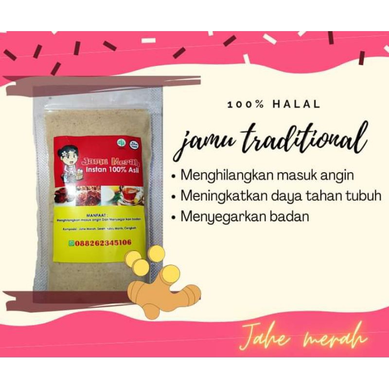 

Jahe merah serbuk 100g