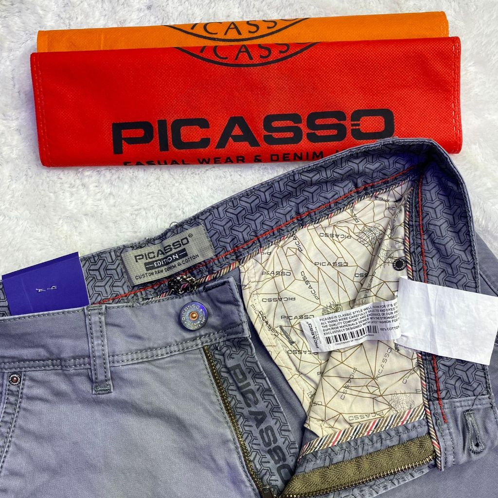 Picasso chinos - Celana Panjang Chino Pria Picasso Original