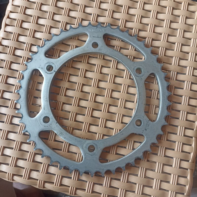 gear ger belakang sunstar 428-47 T Yamaha R15 vva v3 vixion R MT15 r25 Mt25 Original