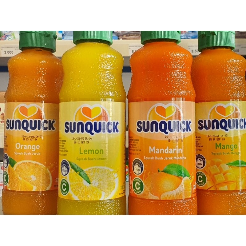

MAR Sun Quick Manggo, Orange, Mandarin, Lemon 300Ml / SunQuick Orange / SunQuick Mandarin / SunQuick