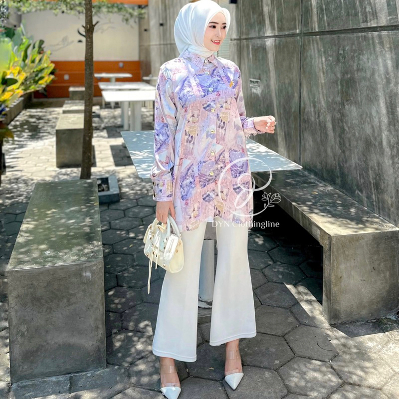 DYN -  Clothing Luana Tunik - Atasan Wanita Premium