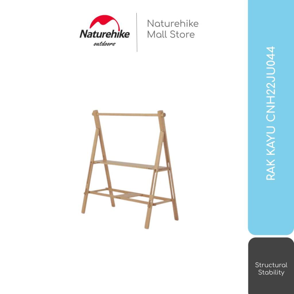 RAK KAYU LIPAT PORTABLE OUTDOOR CAMPING NATUREHIKE CNH22JU044