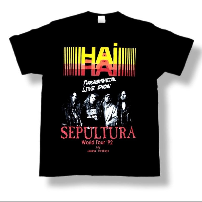 Majalah Hai Sepultura Kaos