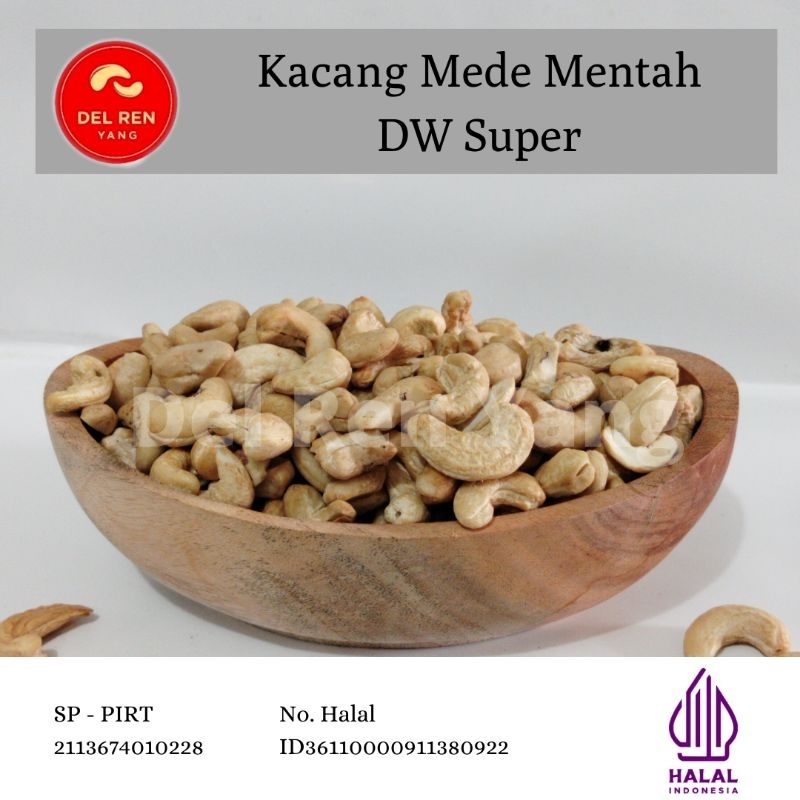 

Kacang Mede Mentah Utuh LBW320 1kg
