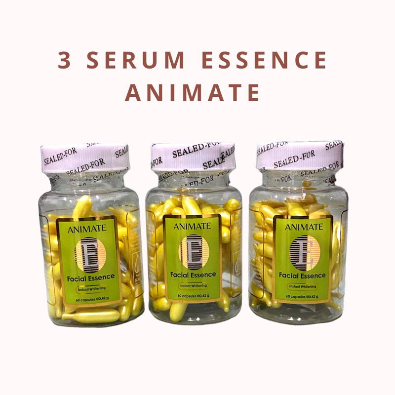 paket usaha serum  animate esense vitamin E BPOM Ori mencerahkan