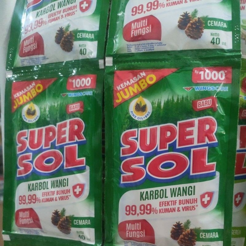 Supersol sachet 38ml
