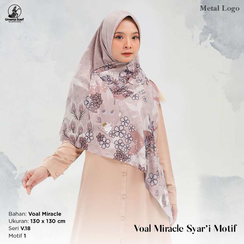 PAKET USAHA MIRACLE MOTIF SYAR’I (JUMBO) UMAMA SCARF
