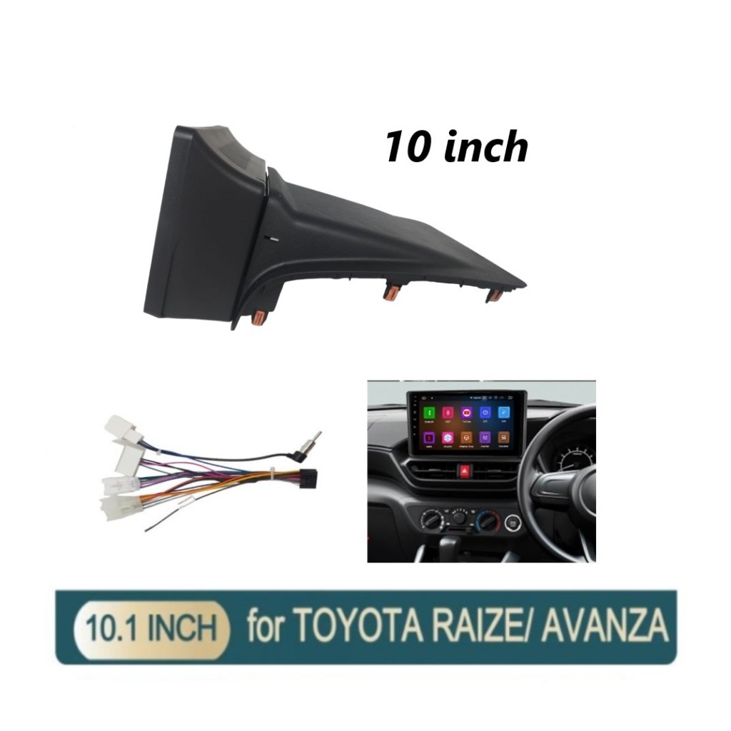 Frame Head Unit Android 10 inch Toyota Avanza  veloz xenia 2021 2022