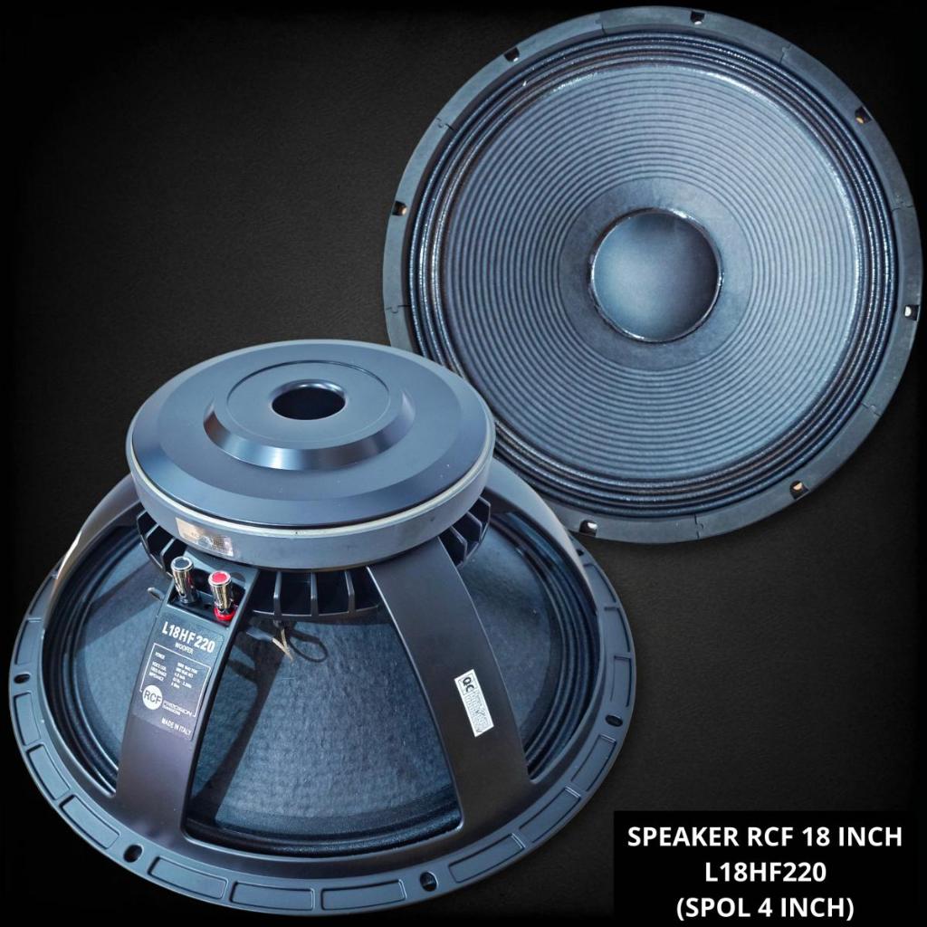 Speaker RCF 18 inch L18HF220 / L18 HF220 / L 18HF220 Made In Italy