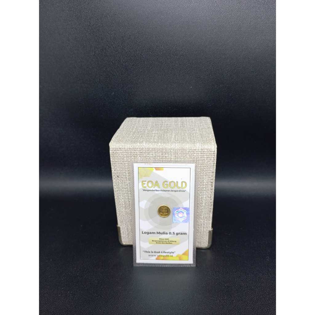 Logam Mulia EOA GOLD 0,5 Gr 24K Fine Gold 999.9