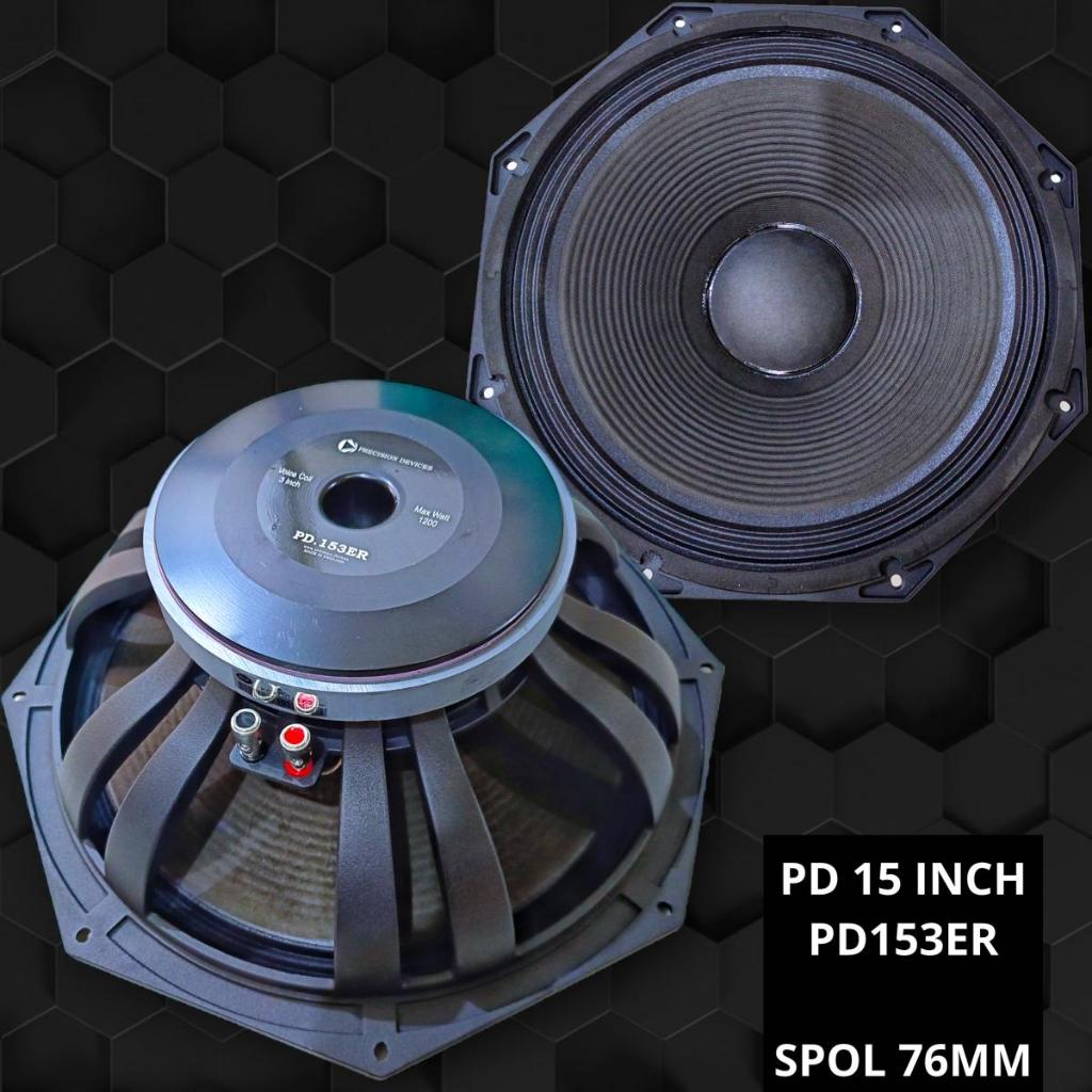 Speaker PD 15 Inch PD153ER 153 ER Precision Devices 15" Komponen
