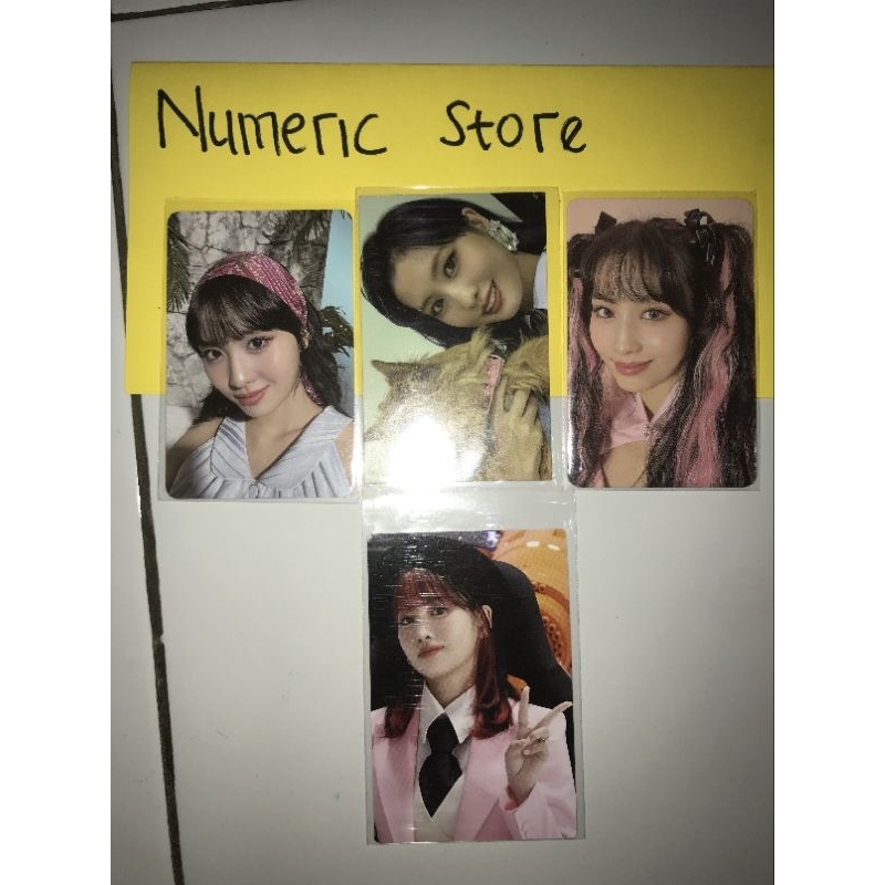 Pc Photocard Momo Twice take all