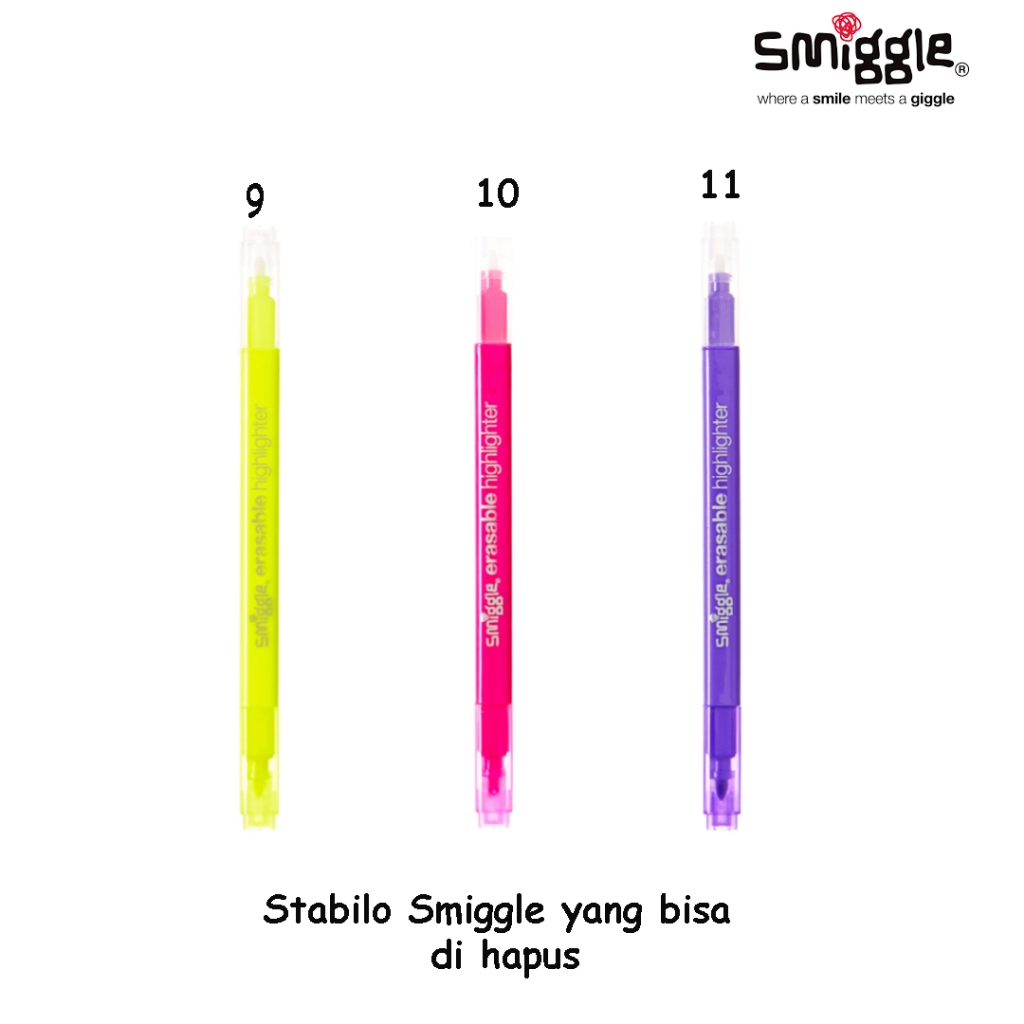 

HIGHLIGHTER SMIGGLE | PENA SMIGGLE | STABILO I 100% ORIGINAL SMIGGLE