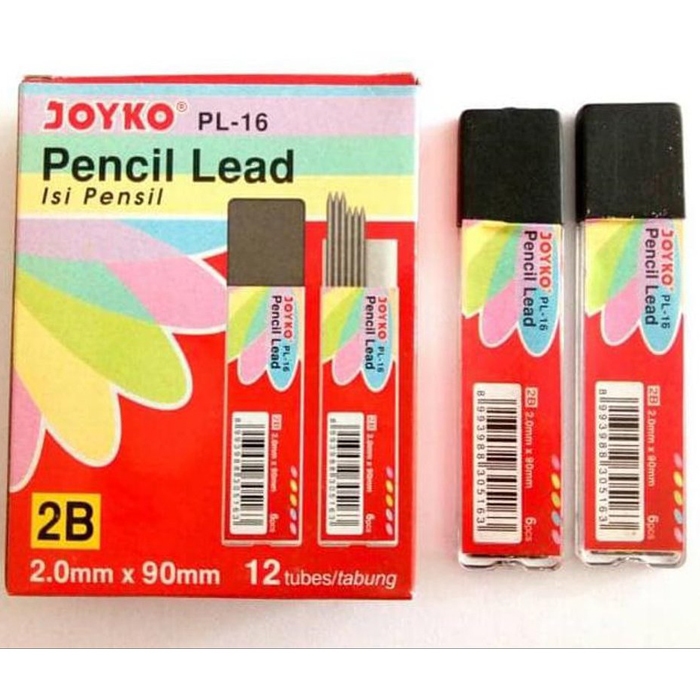 

Isi Pensil Mekanik 2B 2,0mm Joyko