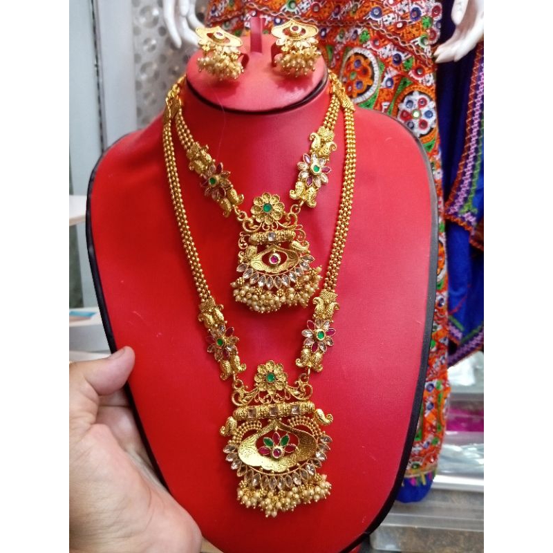 Acc india full set / bridal set / jodha set / pernikahan bollywood kalung india wedding