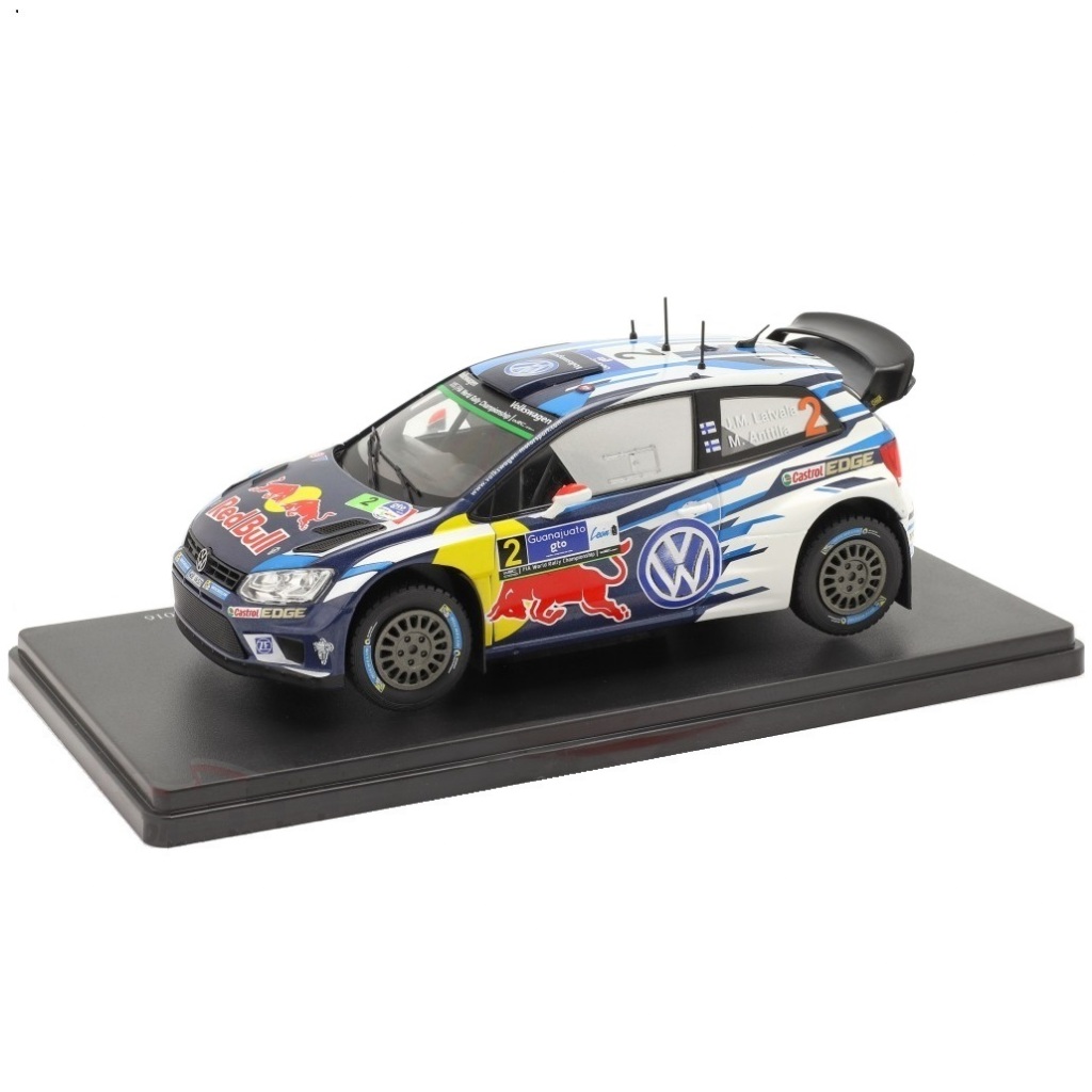 Diecast Altaya 1/24 - VW Polo R WRC #2 Rally Guanajuato 2016