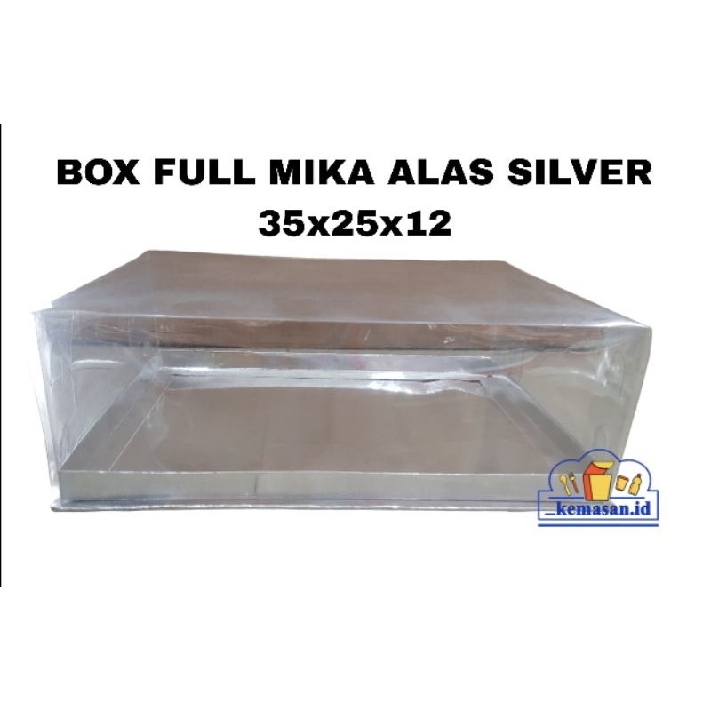 

BOX FULL MIKA ALAS SILVER 35x25x12