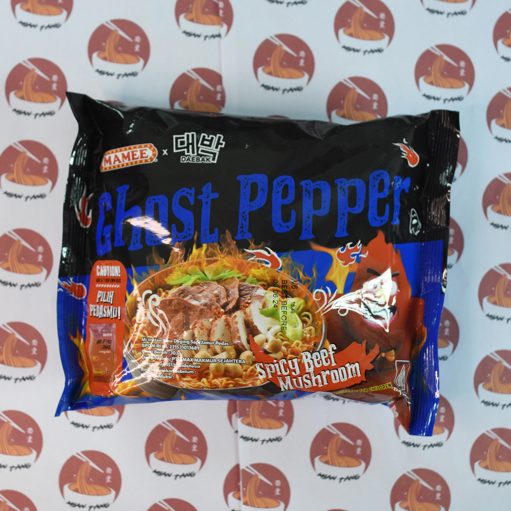 

Mamee Ghost Pepper Spicy Beef Mushroom 103gr