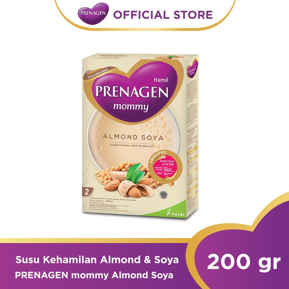 Prenagen Mommy Almond Soya 180gr / Susu Ibu Hamil