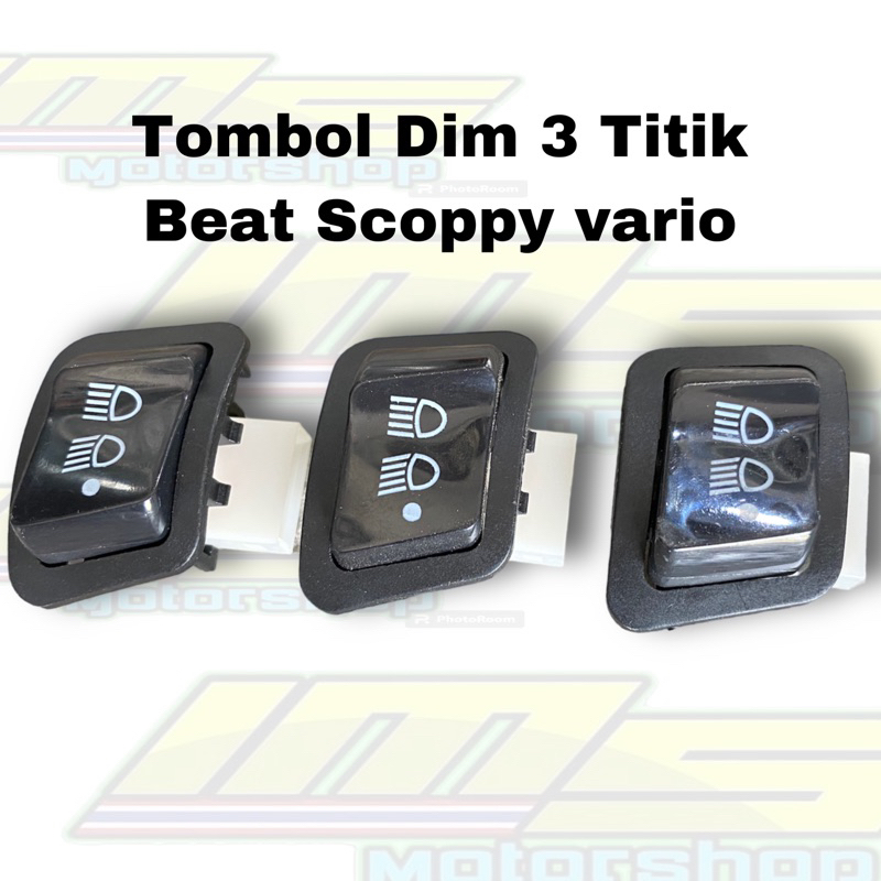 Tombol Dim 3 Titik Honda Beat Vario Scoopy Saklar Dim 3 Fungsi