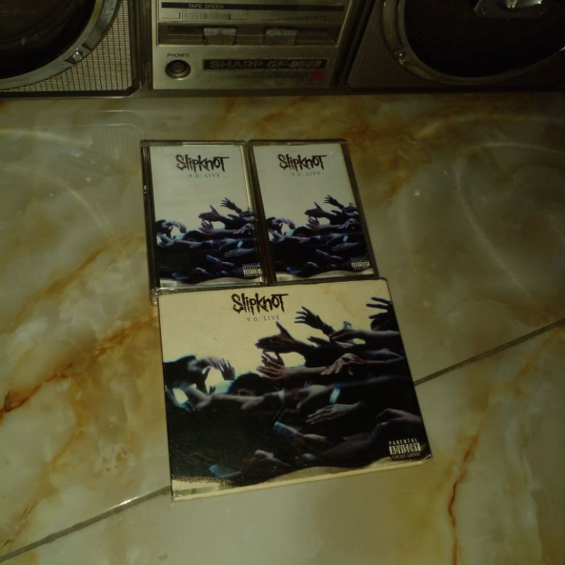 kaset pita slipknot double album