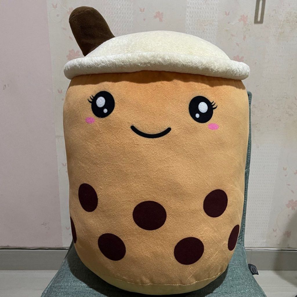 ✅Boneka Boba Milk Jumbo Termurah Original Produk Viral