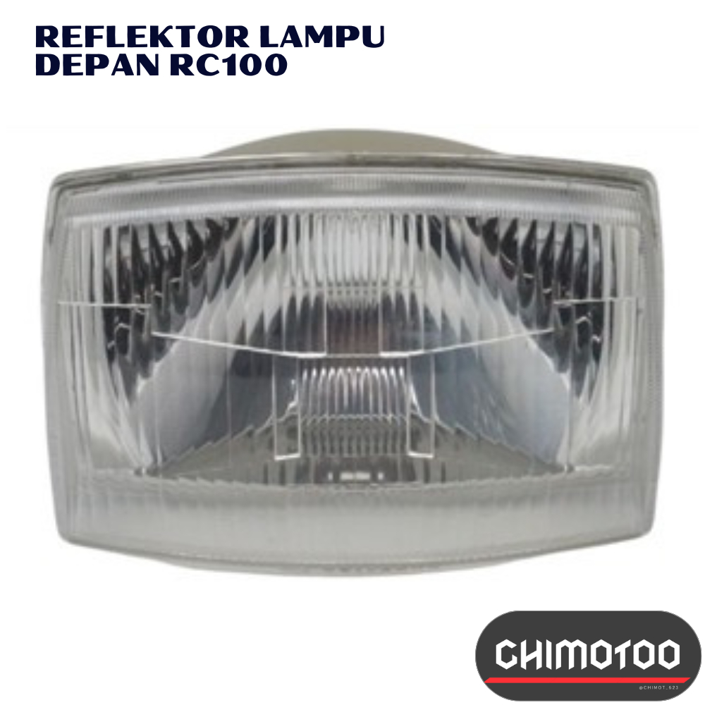 Reflektor Head Lamp  Lampu Depan Suzuki Rc100 Rc 100 Bravo Sprinter Original