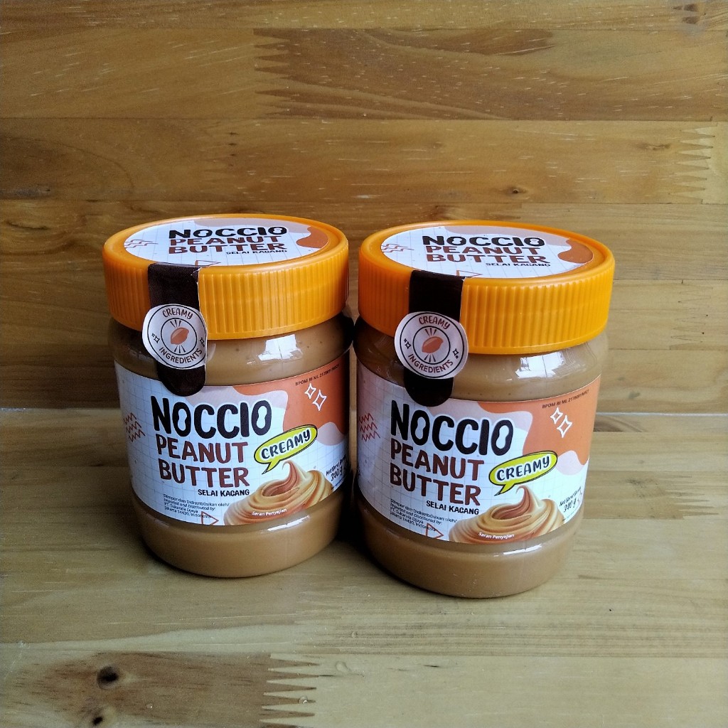

Noccio Creamy Peanut Butter / Selai Kacang Halus 340gr