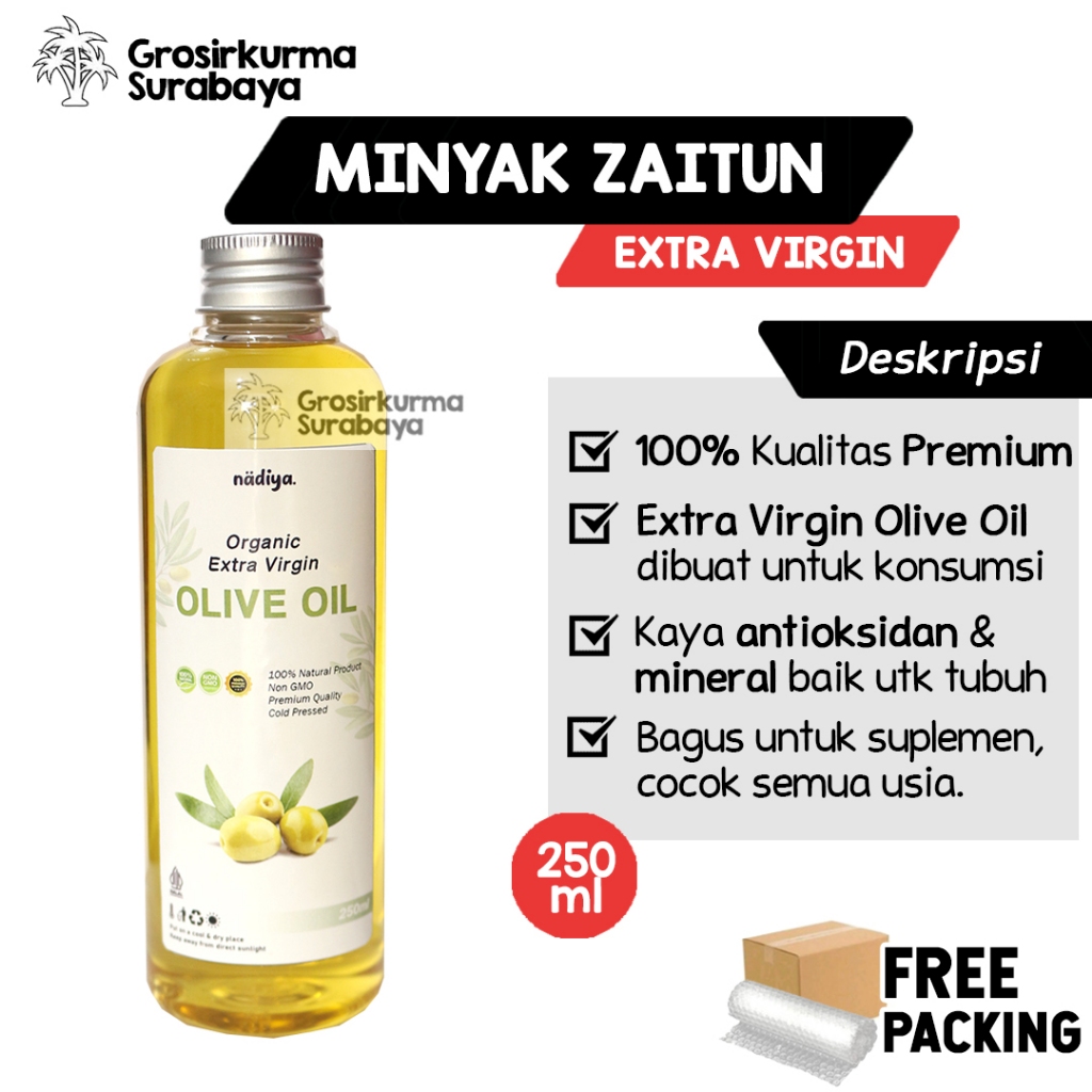 

Minyak Zaitun Extra Virgin Olive Oil 250ml EVOO Organic Premium Untuk Konsumsi Borges Rafael Salgado