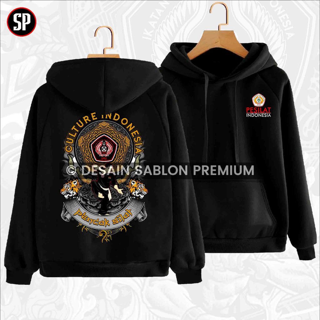 Jaket Hoodie Pencak Silat IPSI Indonesia - Distro Kaos Silat Untuk Umum Desain Keren