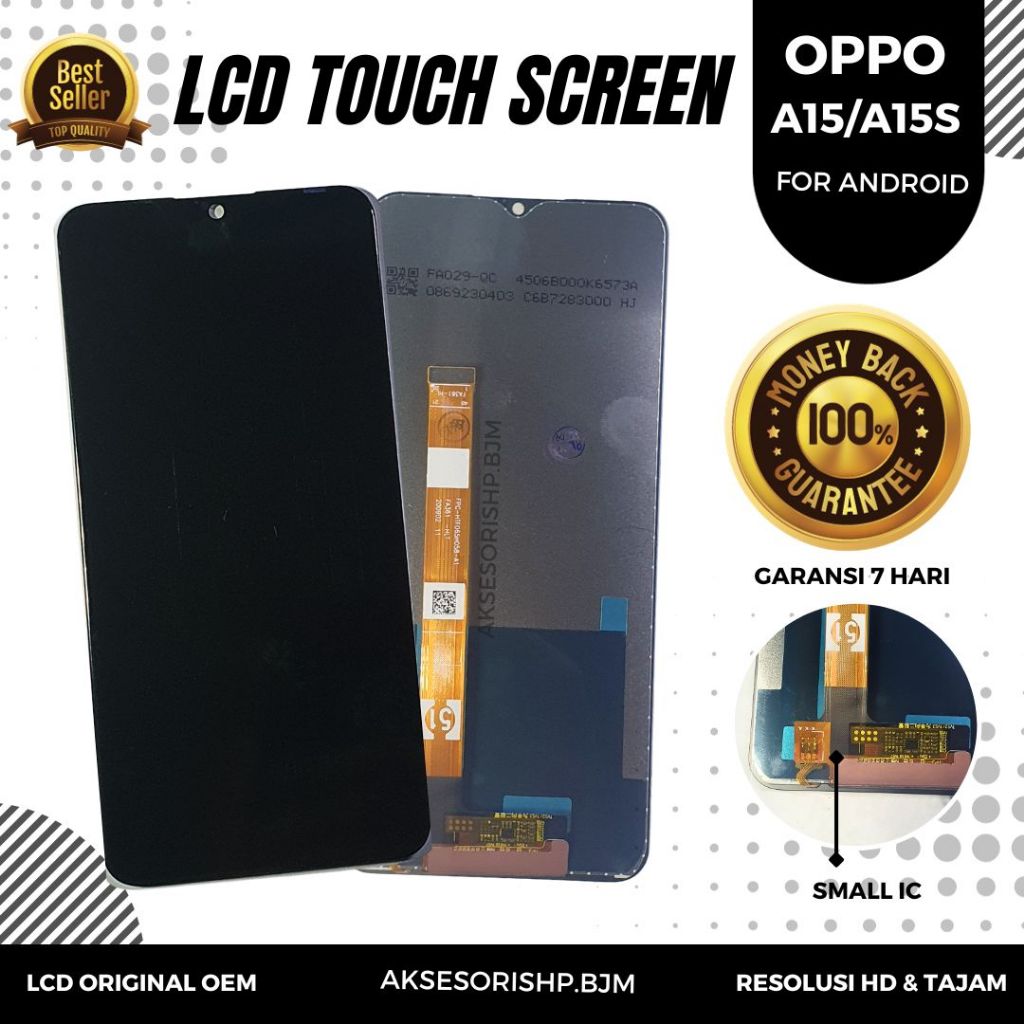 LCD Touchscreen Oppo A15/A15S Ori Oem