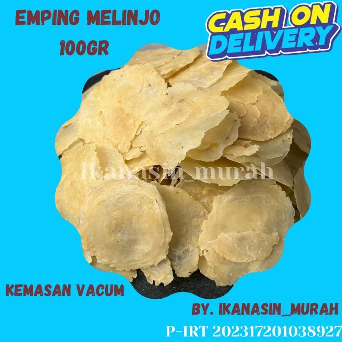 

PROMO EMPING MELINJO 100GR / IKAN ASIN MURAH BISA COD