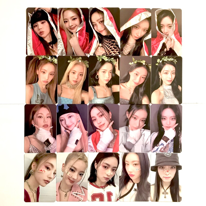 Itzy KILL MY DOUBT Official Photocard - pc album standard cake