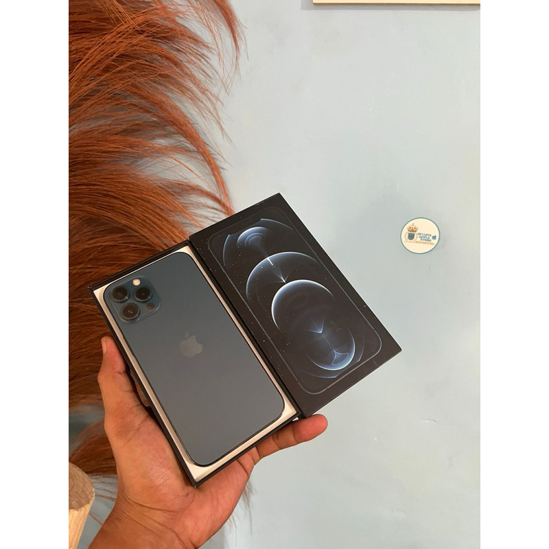 Iphone 12 PROMAX 128gb ex iBox Indonesia Bebas Blokir IMEI