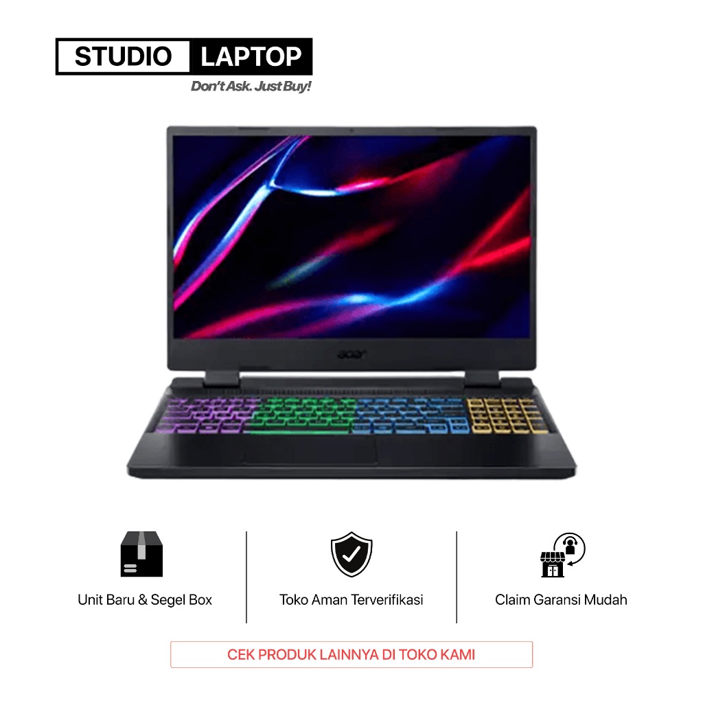 Acer Nitro 5 Core i9 11900H 16GB 512GB RTX 3060 15.6"QHD