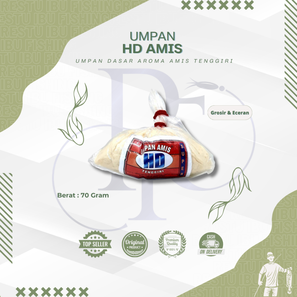 Umpan pancing HD Amis - Umpan Ikan Amis Super