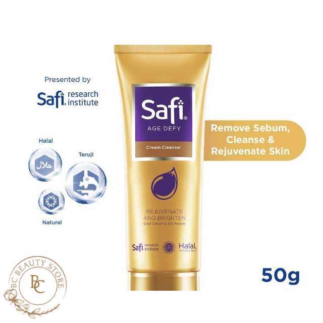 PROMOOO ED 06.26 Safi Age Defy Anti Aging Cream Cleanser 50gr - Perawatan Wajah