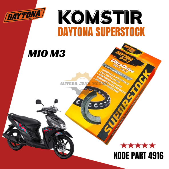 KOMSTIR DAYTONA RACING MIO M3 ORIGINAL SUPERSTOCK 4916