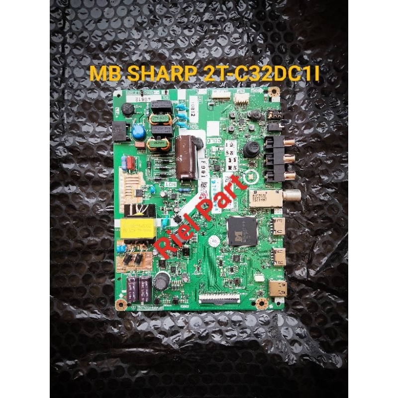 MB MAINBOARD MOBO MODULE MOTHERBOARD MESIN TV LED SHARP DIGITAL 2T-C32DC1I 2T C32DC1I 32DC1I - 2T-C3