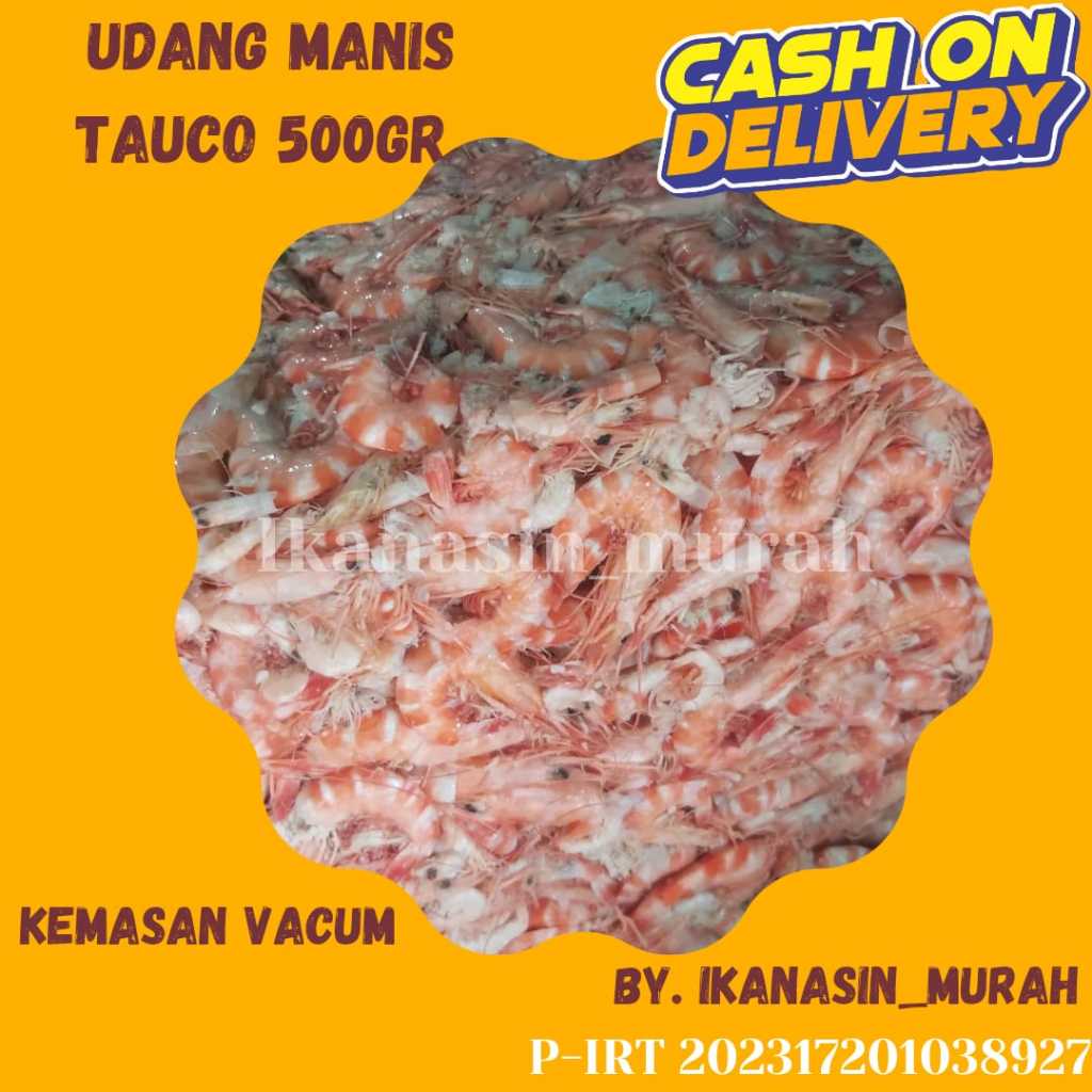 

UDANG MANIS / UDANG TAUCO 500GR / IKAN ASIN MURAH BISA COD