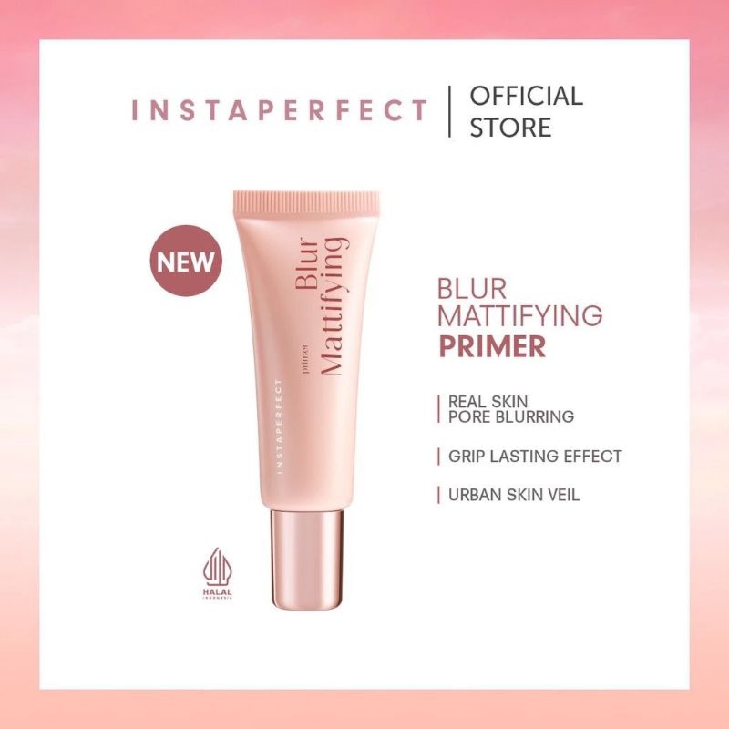 Wardah Instaperfect Blur Mattifying Primer ll Porefection Skin Primer