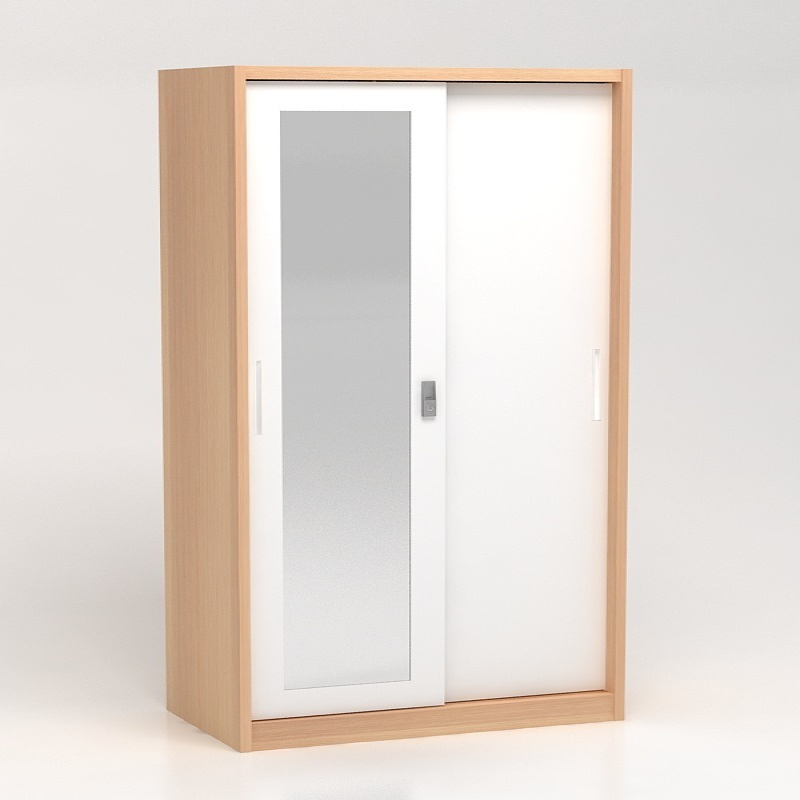 Lemari Besi / Lemari Baju Pira Metropolis / Lemari Pakaian Pira Metropolis (Lemari Baju Ashton 90 / 