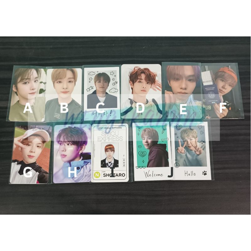 PC Sungchan Shotaro RIIZE (Baseball, Smcu Set, Binder Nct Home, Jewel Universe)