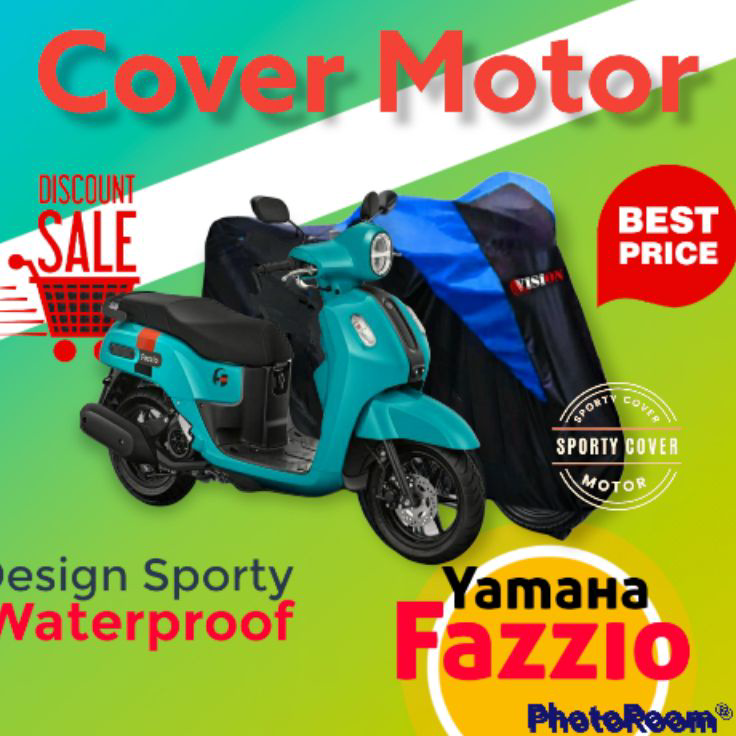 ➡ Cover motor Fazzio Sarung Motor Yamaha Fazzio Tutup Motor Fazzio ✢ ➷