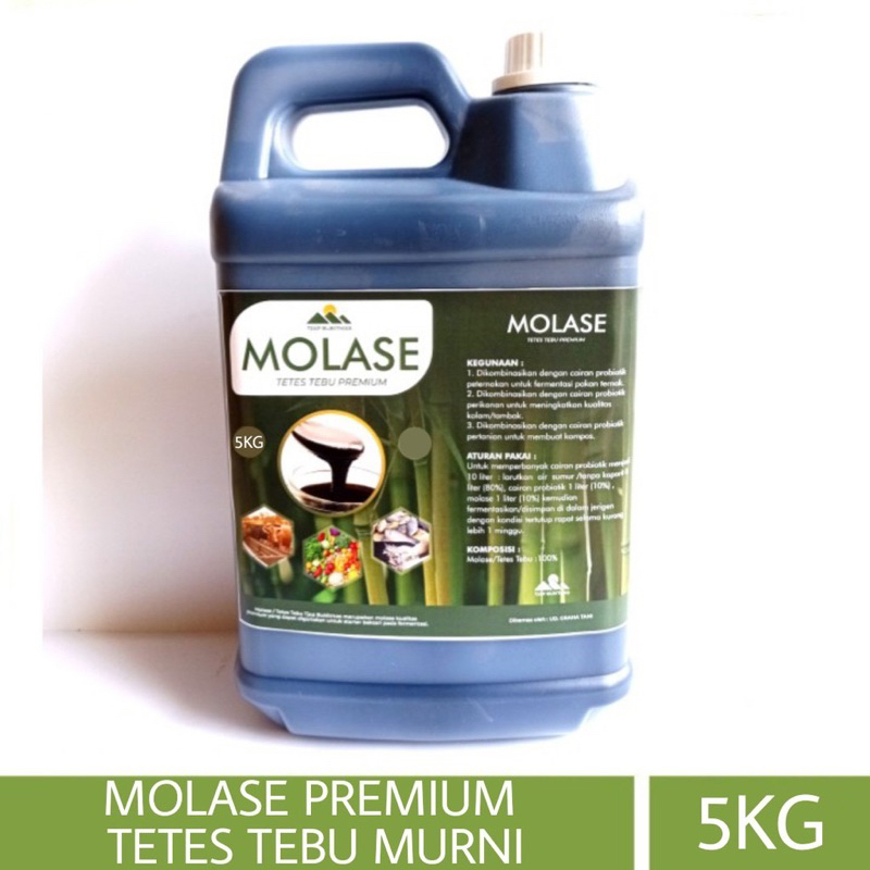 

MOLASE PREMIUM TETES TEBU MURNI ASLI TANPA CAMPURAN 5KG