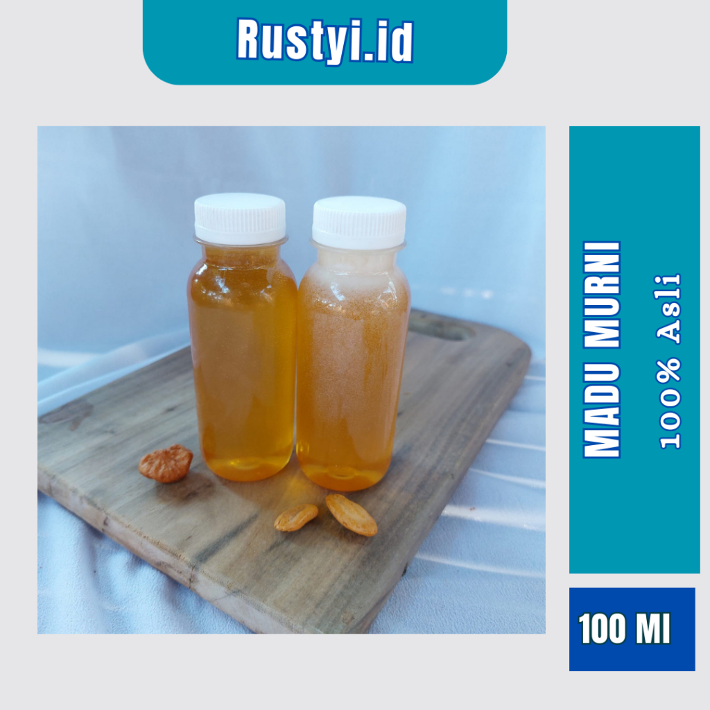 

100 ml madu asli 100% tanpa campuran