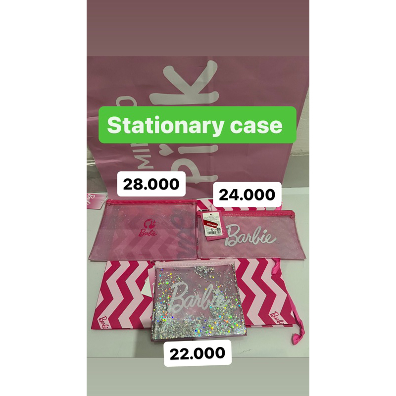 

stationary Barbie - miniso x Barbie